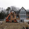 Framing & siding of new construction Southern Berkshire Estate